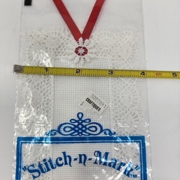 NWT Vintage Stitch and Mark Cross Stitch Bookmark‎ - Picture 4 of 5
